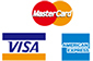 VISA MASTERCARD AMERICANEXPRESS